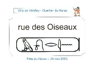 Rue des Oiseaux